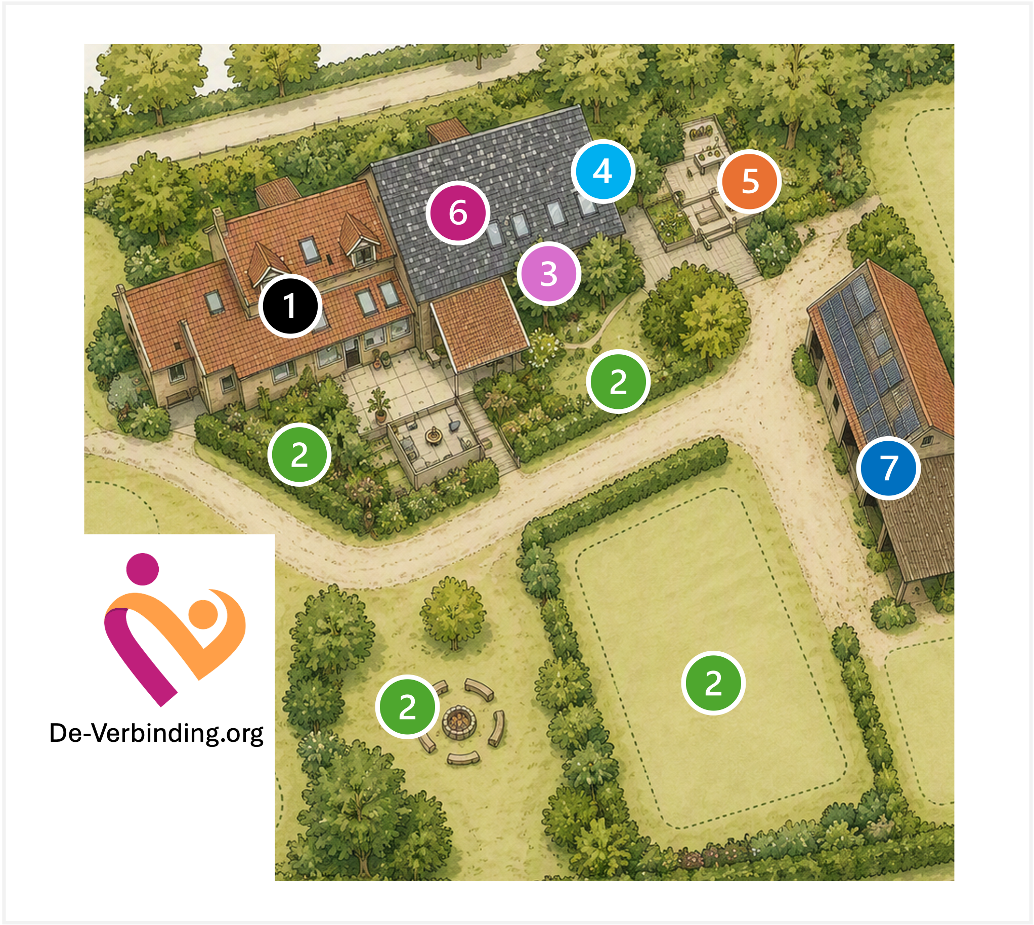 Overzichtsplattegrond de-Verbinding 2026